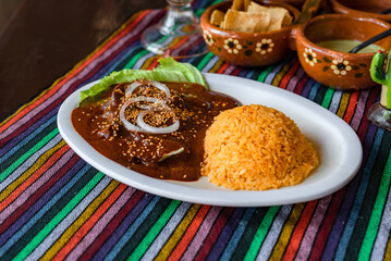 Mexican food mole