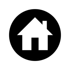 PNG file,house icon web home page symbol in front view.
