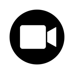 PNG file,video camera icon flat  camera isolated on white background sign modern photography,illustration for website. Perfect use for web.