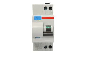 Circuit breakers for protection of electrical loads installed in the electrical panel. Transparent...