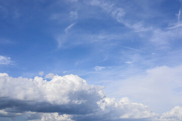 Naklejka na ściany i meble Nuvole, nuvole, nuvole