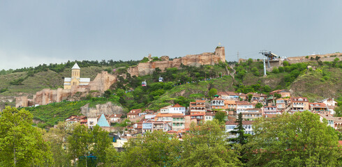 Fototapeta na wymiar Tbilisi, Georgia, landscape photo