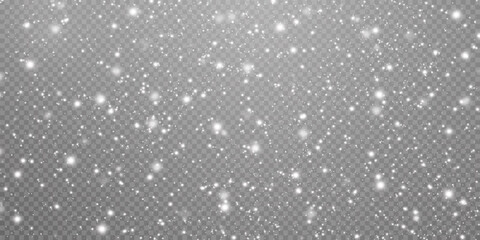 Christmas background. Powder dust light white PNG. Magic shining white dust. Fine, shiny dust particles fall off slightly. Fantastic shimmer effect.	
