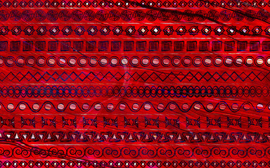 red and white knitted pattern fabric graphic art design wallpaper