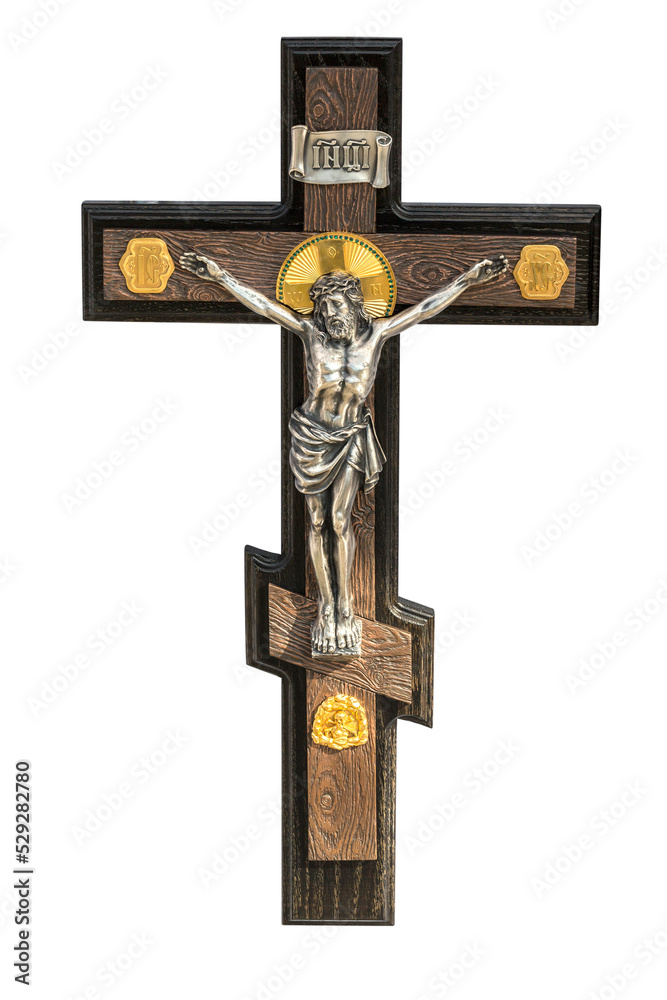 Wall mural crucifix with figure of jesus