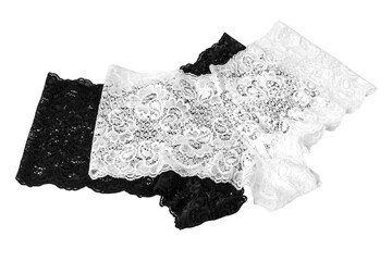beautiful lace panties - obrazy, fototapety, plakaty