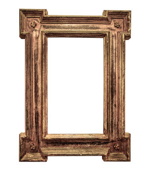 Antique wooden frame