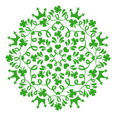 Mandala St Patrick's day clipart