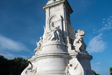 London, United Kingdom - August 14 2021: The Victoria Memorial.