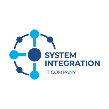 Vector logo of a system integration company