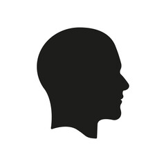 Human head. Vector illustration