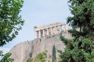 Fototapeta na wymiar Akropolis in Athen