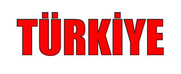 Text ohne Hintergrund Türkei