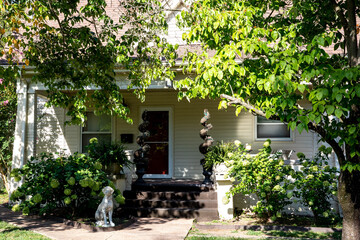 old house in the garden