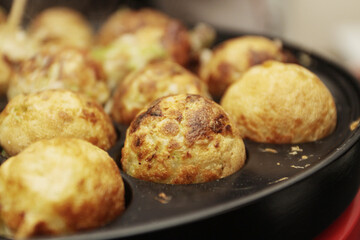 家族でたこ焼きパーティ