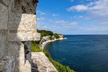 Fototapeta premium old fortress in the sea