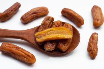 Sun dried bananas, Fruit snack