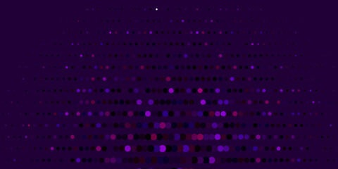 Dark Purple, Pink vector background with spots.