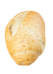 Whole Grain French Bread isolated on white Background