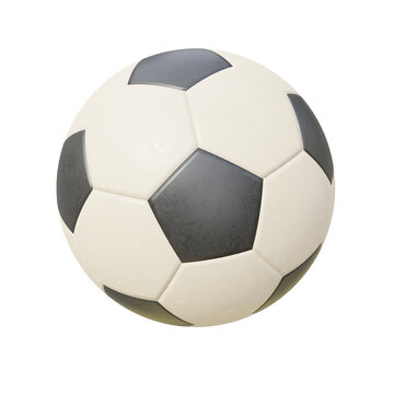 Classic soccer ball.