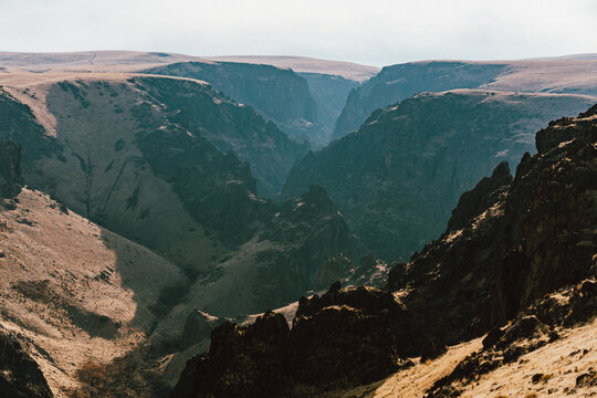 Jump Creek Canyon in the Owyhee Mountain Range