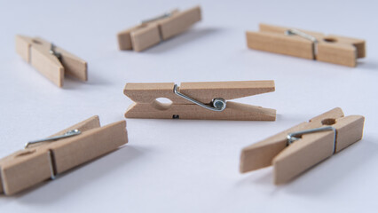 木製洗濯ばさみ・木製ピンチ