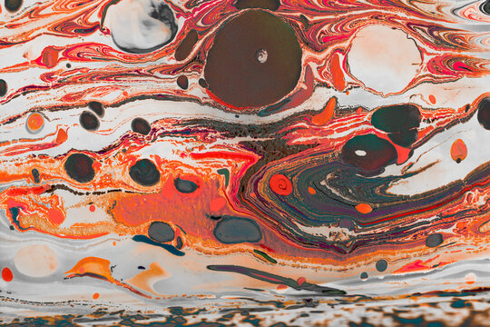 Abstract marbling art patterns  as colorful background
