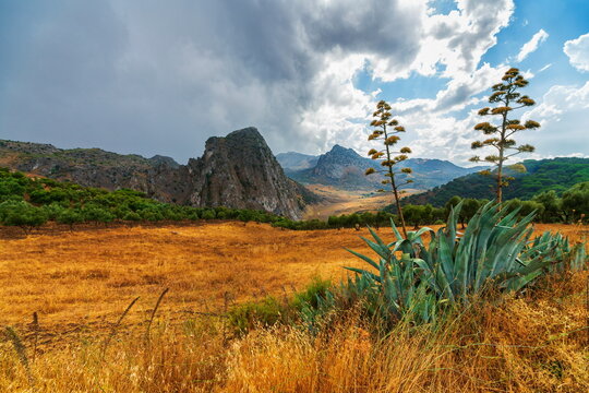 Hills and mountains, Montejaque, Andalusia, Spain