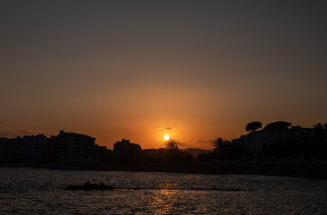 atardecer