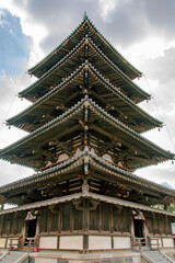 Fototapeta premium chinese temple roof