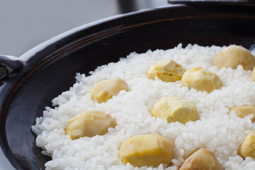 栗ご飯　　スタジオ撮影