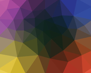 vector theme geometric colorful. abstract background