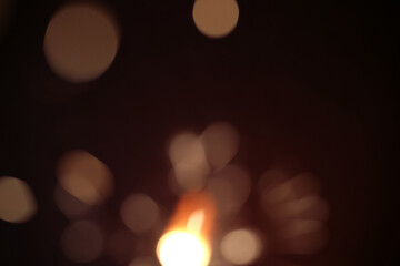 Macro shot of blurry burning sparkler background 