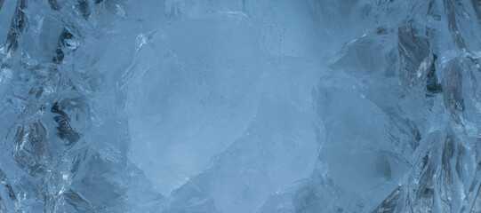 ice background, cold water, abstract