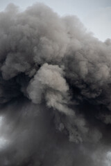 Fototapeta premium Volcan humo