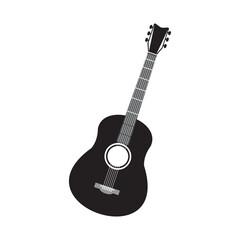 guitar icon vector illustration symbol