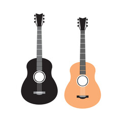 guitar icon vector illustration symbol