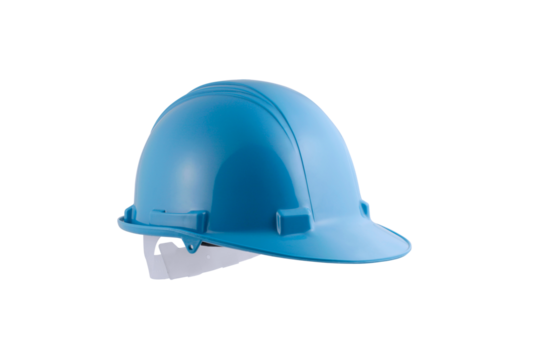 Blue helmet bumper cap for sports and for the safety of workers