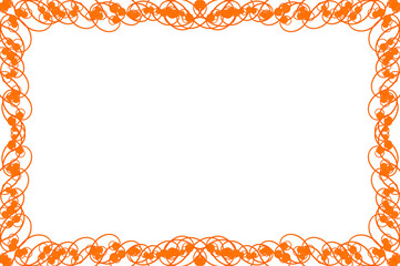 Autumn picture frame