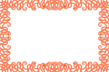 Autumn picture frame