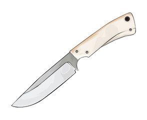 illustration of a knife