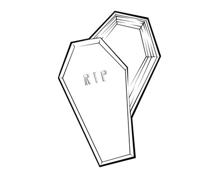Coffin Lineart