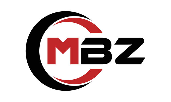 MBZ three letter swoosh logo design vector template | monogram logo | abstract logo | wordmark logo | letter mark logo | business logo | brand logo | flat logo | minimalist logo | text | word | symbol