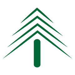 spruce icon ilustration vector