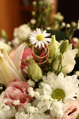 Wedding bouquet of flowers