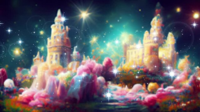 ファンタジーな背景　物語　童話　おとぎ話