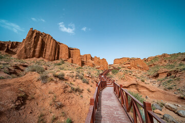 red stone gobi in Xinjiang China