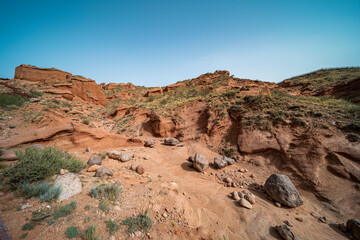 red stone gobi in Xinjiang China