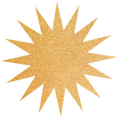 Shiny glitter star. Celestial element. Transparent PNG Clipart