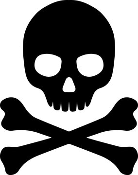 skull and bones icon (png)